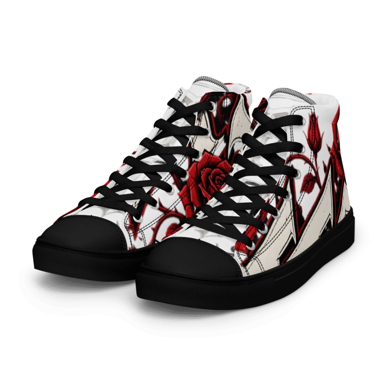 Women’s high top canvas shoes